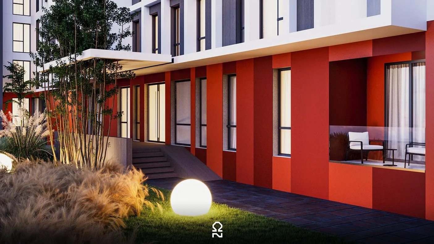City Residence — Residential interior in Pejë, Kosovo