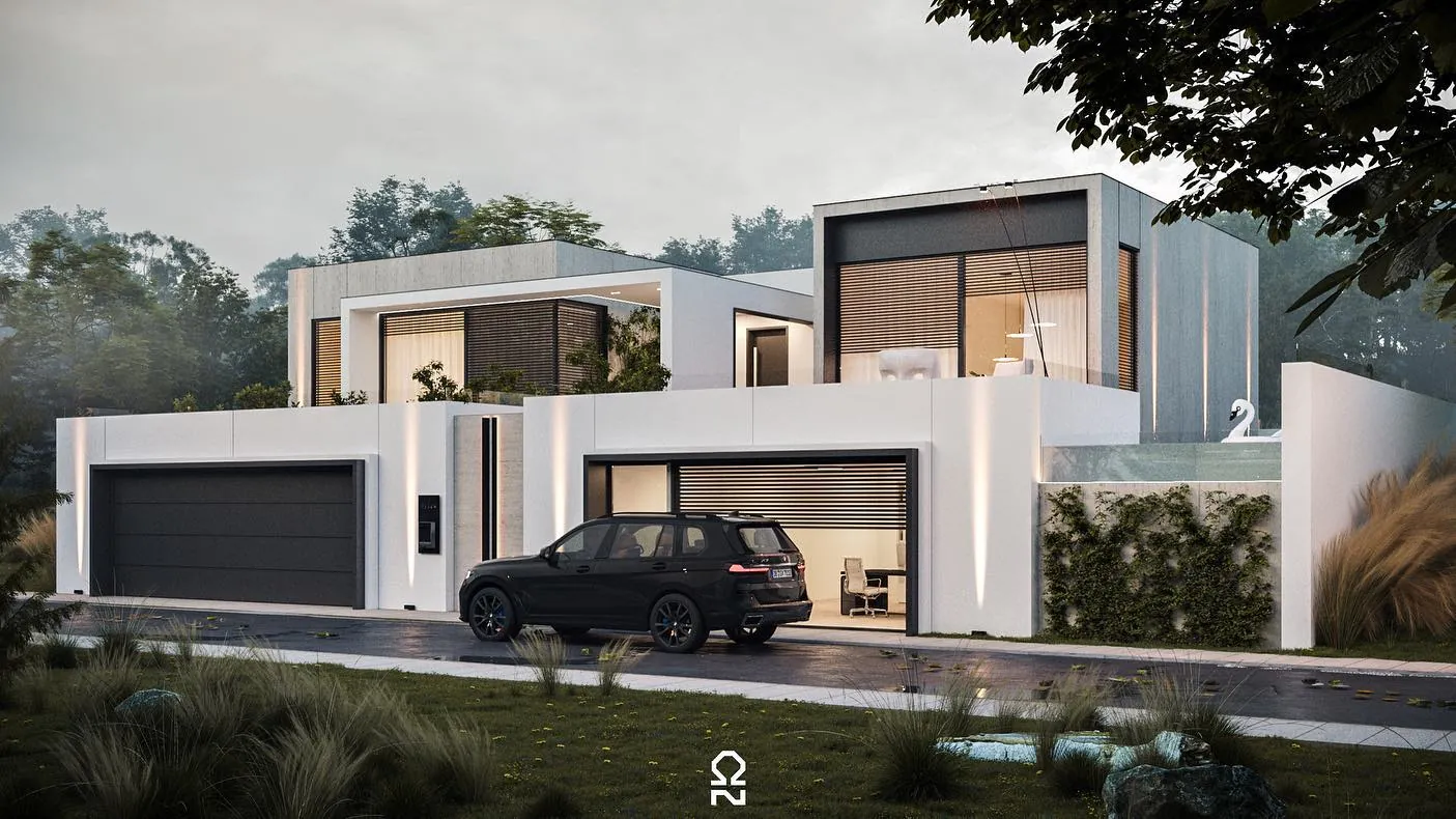 XH House — Residential interior in Çagllavicë, Kosovo